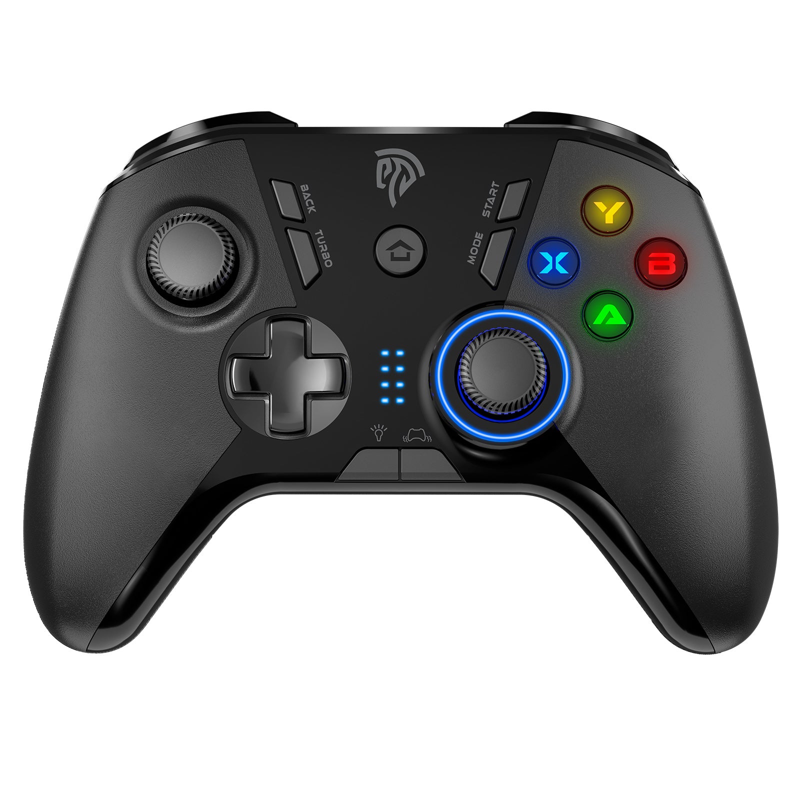 EASYSMX ESM-9110 2.4G Wireless Gaming Controller Dual-Vibration Plug and Play Gamepad Joystick for Windows PC / Steam Deck / PS3 EASYSMX ESM-9110 2.4G Wireless Gaming Controller Dual-Vibration Plug and Play Gamepad Joystick for Windows PC / Steam Deck / PS3